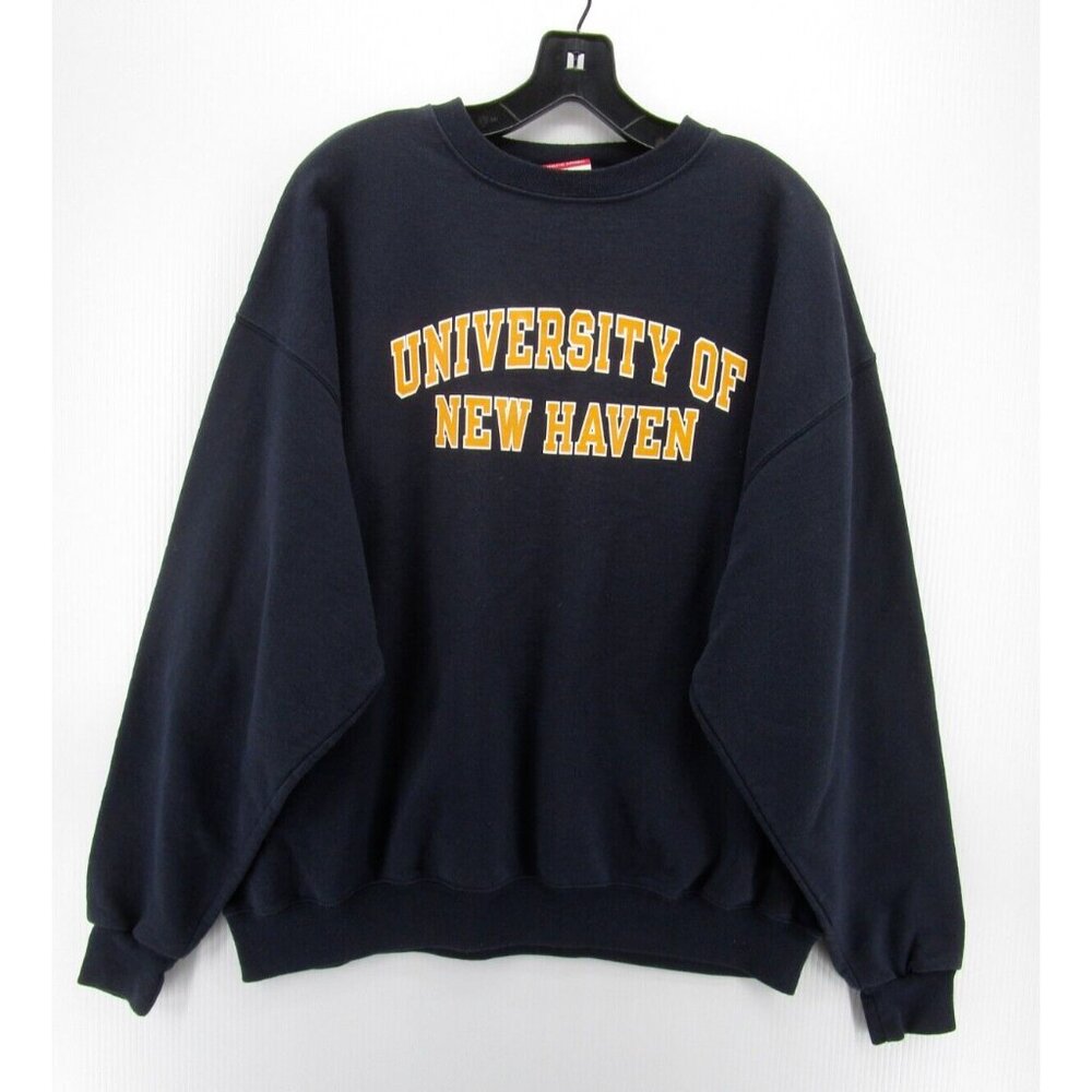 University Of New Haven Sweatshirt XL Champion Pullover Graphic Logo